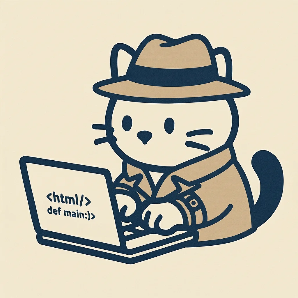 Detective Cat